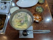 タラスープ、普段朝は食べない私も完食