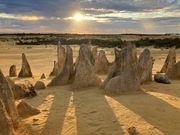 ピナクルズ夕景