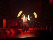 ファイヤーダンス迫力ありました。