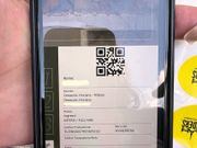 最後の晩餐のチケットはスマホで写真撮影するよう言われます