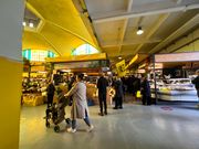 途中開催していたマーケット