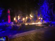 松明を使った迫力のある演舞