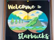 ここにしかないスタバ看板