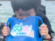 海の中を見るのに一生懸命⭐︎