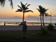 夕焼けがきれいでした