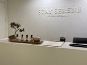 清潔感のある受付