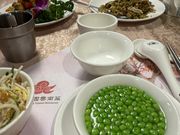 看板メニュー？エンドウ豆のスープ