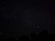 満点の星空でした