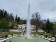 リンダーホーフ城の噴水