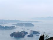 亀老山展望台から