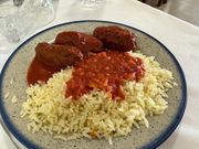 ランチで選んだミートボール