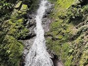 世界遺産内の滝