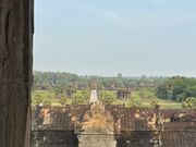 急な階段の上には絶景が