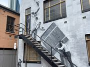 ウルフレーンでストリートアート鑑賞