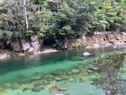 綺麗な川にも連れて行ってもらいました