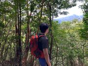 途中で宮之浦岳を望めます