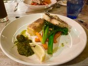 メイン:白身魚のグリル