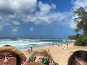 サンディビーチにも