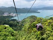 ロープウェイの往復乗車