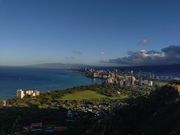 頂上からワイキキ