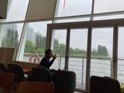 漢江スタバの景色