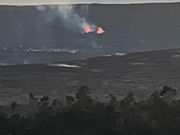 キラウェア・ボルケーノの噴火