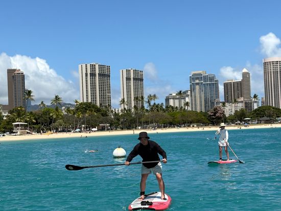 ハワイ SUP(スタンドアップパドル) | オアフ島(ホノルル) 旅行の