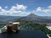 昼食レストランよりキンタマーニ高原