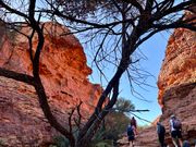 岩の間は風が強い