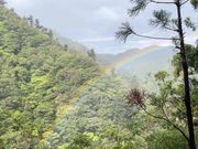 最後に虹が出た！