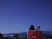 南十字星をポインティング