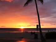 夕焼けがとても綺麗