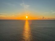 恋人岬にてサンセット