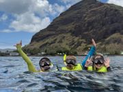 シュノーケリング🎵