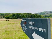 遠足をした場所まで少し歩きます（砂利道）すすきが綺麗な時期にまた行ってみたい♪