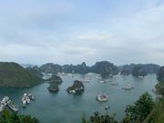 ティートップ島からハロン湾の景色