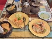 アンパワー水上マーケットにて　全部で２１５B