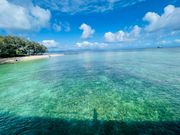 グリーン島の桟橋からの景色