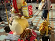 本当はこのネズミさんにお願い事を言う