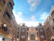 ヴェネチアンホテルの通路（投影された空）