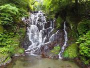 白糸の滝は爽やかなり