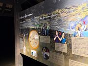 写真撮影禁止区域の手前にて