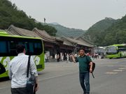 万里の長城に登ります