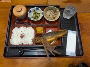 名物のトビウオの唐揚げ！