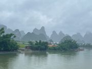 水墨画の様な桂林