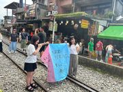 ランタンとばし