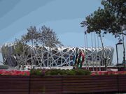 オリンピック鳥の巣