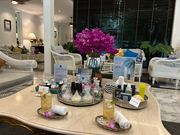 ウェルカムドリンクと選べるオイルやスクラブ