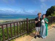 ニライカナイ橋　絶景スポットまで一緒に歩いて案内して下さり、写真も撮ってもらえました。