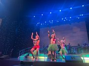 迫力満点のフラショー